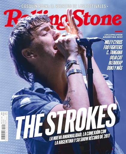 The Strokes en la tapa de la edición de marzo de Rolling Stone Argentina