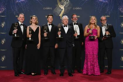 The Studio fue la sorpresa de la noche en los premios Emmy 2025 (Instagram @televisionacad)