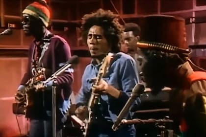 The Wailers interpretando Stir It Up en The Old Grey Whistle Test, el 5 de enero de 1973
