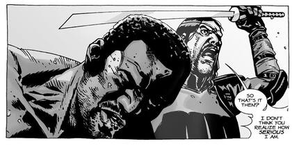 The Walking Dead. Foto: Cómic N°49