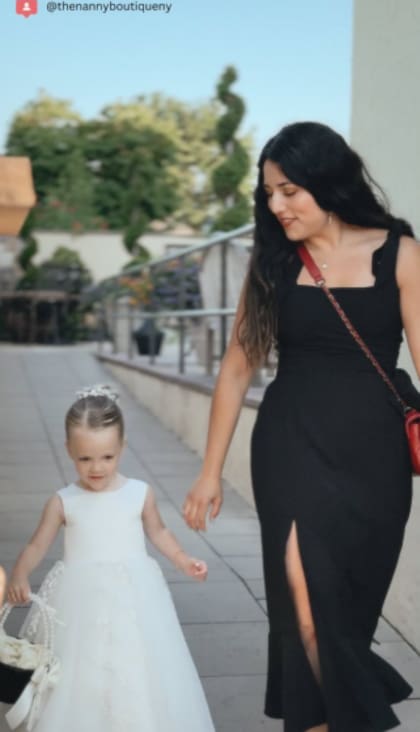 The Wedding Nanny inició como un proyecto solitario de una joven latina llamada Sandra Weir, quien ya tiene su propia empresa de cuidado infantil (Instagram/@theweddingnannynyc)