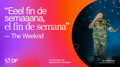 The Weeknd, uno de los raperos canadienses más influyentes del mundo, pasó por el LoollaAR.