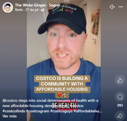 "The Woke Ginger" comparte noticias de Costco y consejos de ahorro para sus miembros (Facebook/The Woke Ginger)