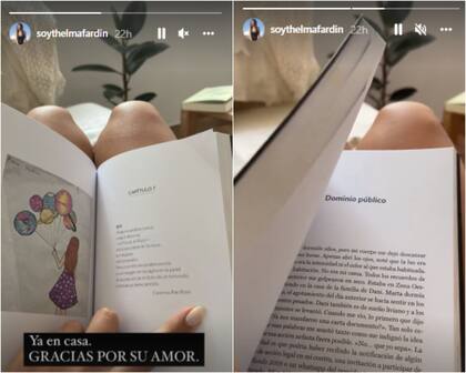 Thelma Fardin compartió un posteo desde su casa (Foto: Captura Instagram/@soythelmafardin)