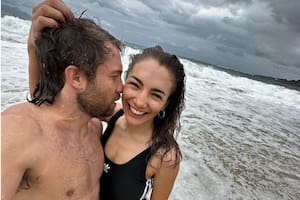 Las paradisíacas vacaciones de Nico Riera y Thelma Fardin en Río de Janeiro