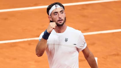 Thiago Agustín Tirante, uno de los dos argentinos que sigue con vida en el Masters 1000 de Roma