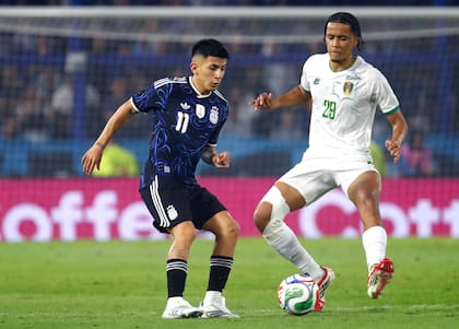 Thiago Almada, uno de los jugadores que ingresaron a última hora en el plantel de Qatar 2022