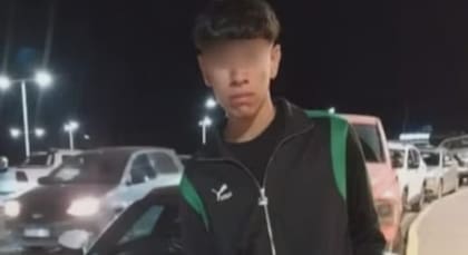 Thiago, el joven golpeado en Pinamar.