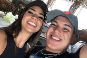 Thiago Medina y Daniela Celis, expareja y madre de sus hijas