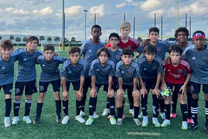 Thiago Messi debutó con el equipo sub-12 de la academia de Inter Miami