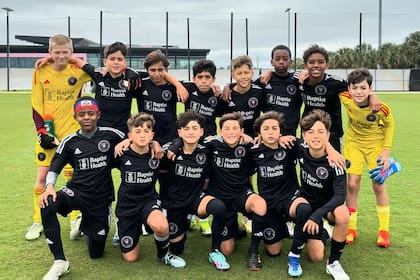 Thiago Messi es el capitán de Inter Miami sub 12