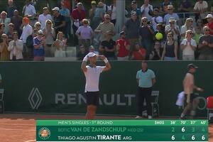 El argentino debutante en torneos de Grand Slam que no se dio cuenta que había ganado en Roland Garros