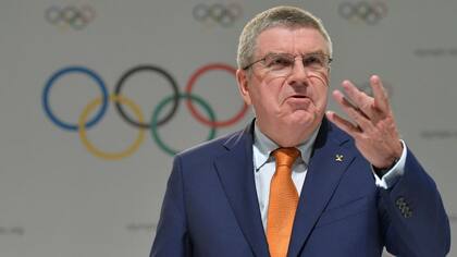 Thomas Bach, en conferencia de prensa