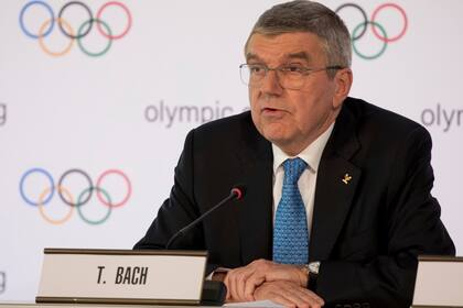 Thomas Bach, presidente del Comité Olímpico Internacional