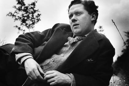 Thomas en sus tiempos de mayor popularidad como poeta