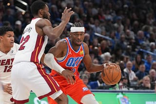 Thunder: Shai Gilgeous-Alexander está fuera hasta después del All-Star por lesión abdominal