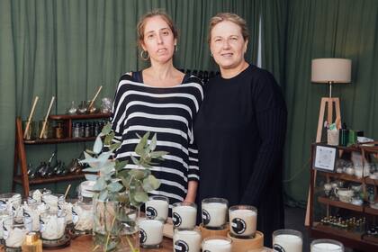 Tía y sobrina, al frente de Bhyka Home (“bhyka” significa sobrina en macedonio).