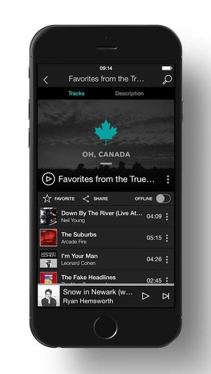 Tidal tiene versiones para Android, iPhone, Windows, Mac y una versión Web