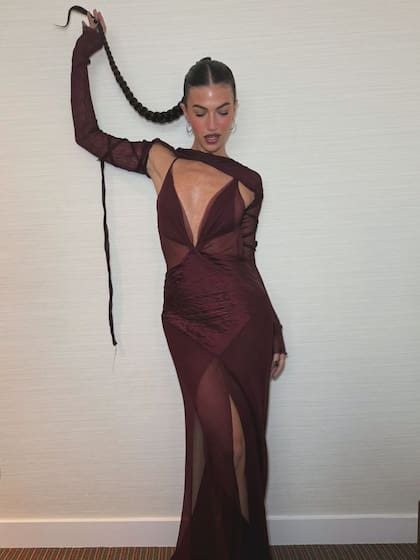 Tiempo atrás, Stefi Roitman se animó a un vestido en este color que se robó todas las miradas (Captura: Instagram @stefroitman)