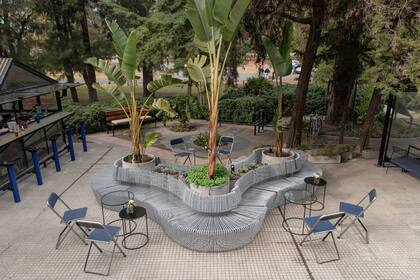 Tiempo de brunchear al aire libre en AVG Electric café