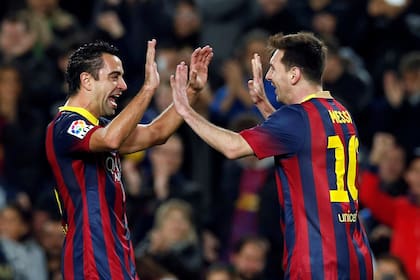 Xavi y Messi, una fórmula que dio mucho éxito en Barcelona