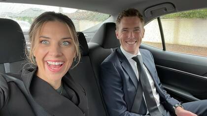 Tiempos más felices: Melissa Hoskins y Rohan Dennis