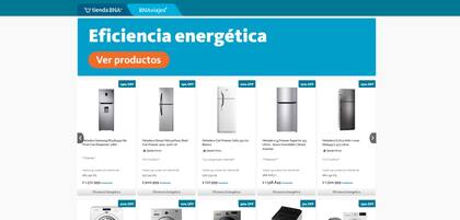Tienda BNA ofrece electrodomésticos amigables para el medio ambiente con descuento y cuotas sin interés