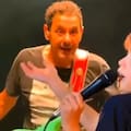Tiene 10 años, sorprendió a todos en pleno show de Divididos e hizo emocionar a Ricardo Mollo