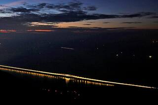 Otro hito de Pekín: inaugura el puente más largo del mundo