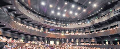 Tiene mayor capacidad que la Martín Coronada, del Teatro San Martín, de Buenos Aires