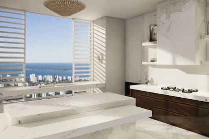 Tiene seis dormitorios y nueve baños