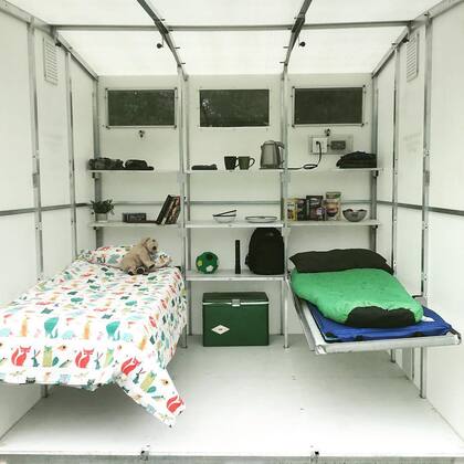 Tienen capacidad para dos personas