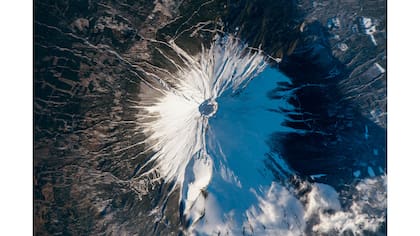 Monte Fuji en Honshu, Japón