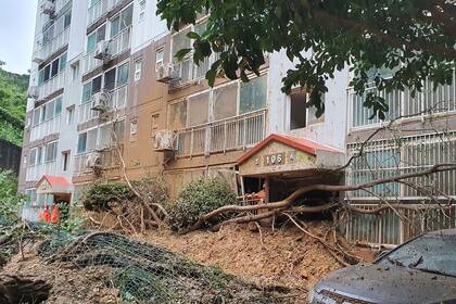 El tifón dañó edificios, inundó carreteras y dejó miles de viviendas sin electricidad en Corea del Sur. 