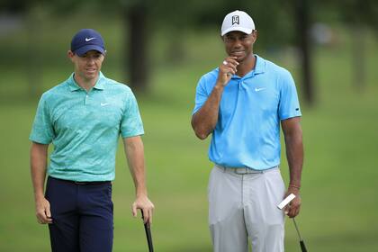 Tiger Woods y Rory McIlroy: amigos y en sintonía a favor del PGA Tour