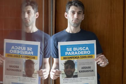 Tigran Karhanyan, el hermano del oficial de la Policía de la Ciudad desaparecido hace cuatro años