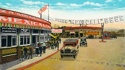Tijuana fue el centro del boom comercial y de servicios surgido por la prohibición en los años 20. Es, desde origen, una "tierra de oportunidades"