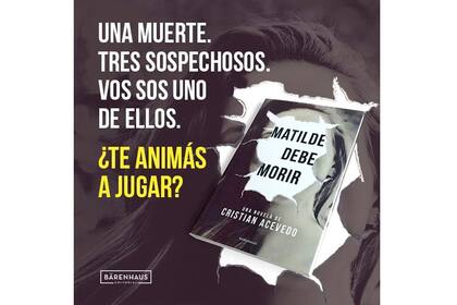 "Matilde debe morir", la novela de Cristian Acevedo de 2016 que volvió como un boom de TikTok