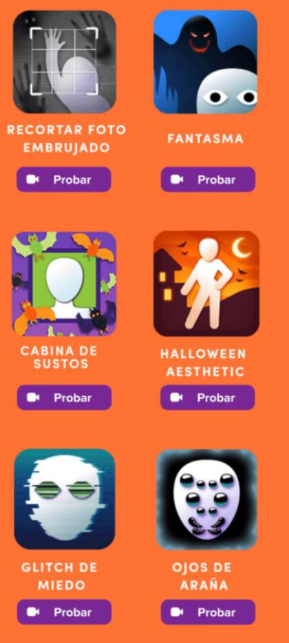 TikTok propuso nuevos filtros para celebrar Halloween