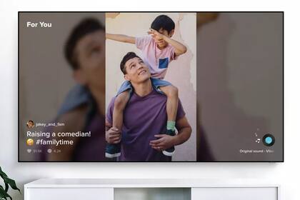 TikTok se podrá descargar en los modelos de televisores Samsung lanzados desde 2018