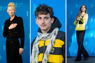 De la elegancia de Tilda Swinton al look rosado de Timothée Chalamet en el Festival de cine de Berlín