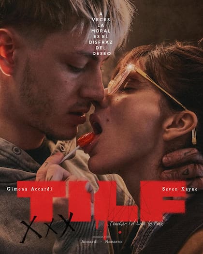 TILF, la ficción vertical protagonizada por Gimena Accardi y Seven Kayne