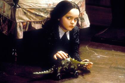 Christina Ricci como Merlina Addams, en la película de Barry Sonnenfeld que se estrenó en 1991