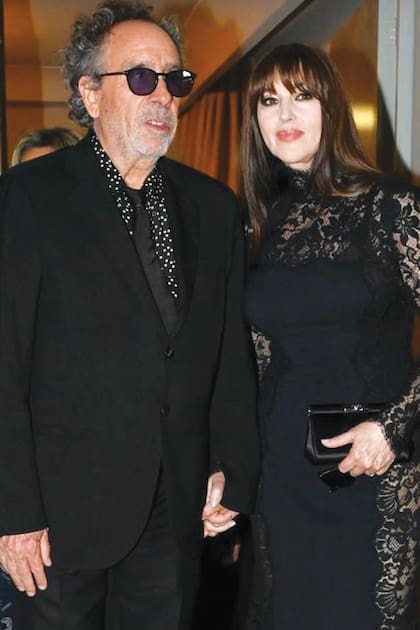 Tim Burton y Monica
Bellucci, estrellas del festival.