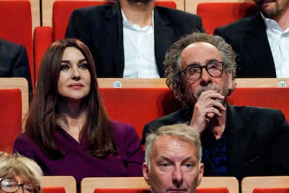 Tim Burton y Monica Bellucci, flamante pareja