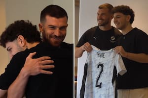Tim Payne se encontró con el argentino que le cambió la vida pero tuvo un imprevisto