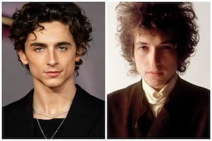 Timothée Chalamet actúa y canta en la película biográfica de Bob Dylan