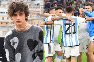 Timothée Chalamet revolucionó las redes al publicar una foto con un campeón del mundo (Foto: Instagram @tchalamet / @paulodybala)