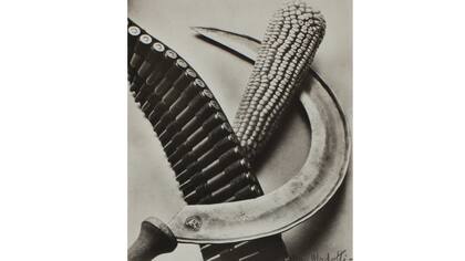 Tina Modotti, Bandelier, Corn and Sickle