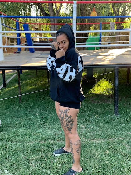 Tina Vidal, boxeadora